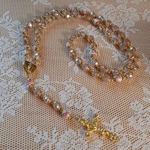Pink & Gold Rosary